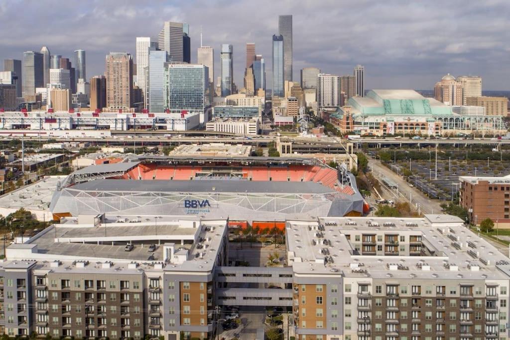 Appartamento U3 Penthouse Houstonw Car Astros W Skyline-View Esterno foto